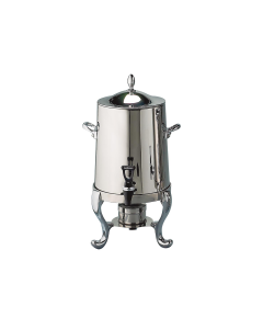 25 Cup 3 Gallon Silver Stainless Coffee Tea Hot Chocolate Beverage Service Samovar Party Rentals in Richmond VA