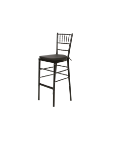 Black Chiavari Ballroom Barstool Chair Rentals in Richmond VA