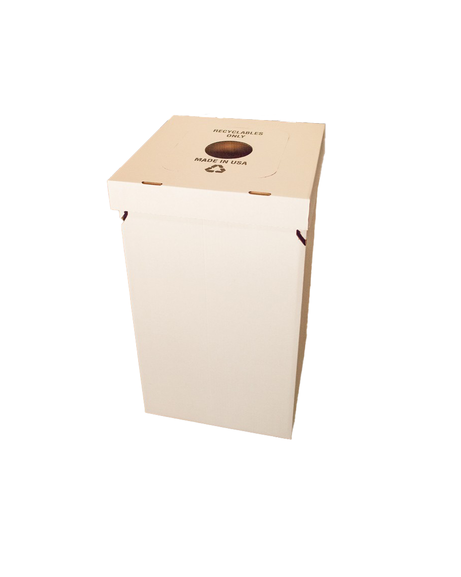 Disposable Cardboard Trash Cans