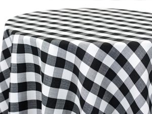 Picnic Check - Black 879