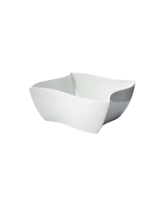 Family Style Buffet 8 inch white squavy 2.375 quarts 76 ounces ceramic serving bowl Catering and Food Service Rentals in Richmond VA
