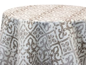 Barocco Taupe Specialty Linen Rentals in Richmond, VA