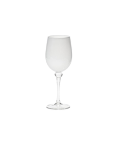 Ariana Statement Modern Boho Chic White All Purpose Water Wine Glass Goblet Rentals in Richmond VA