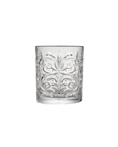 Elegant funky modern cut glass rocks glass barware special event wedding rentals in richmond