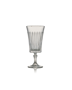 Timeless 13.5 oz crystal water goblet featuring a classic fluted design, perfect for elegant event table settings.