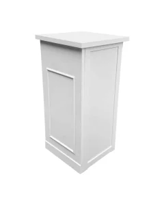 2 FT MODULAR BAR POST - WHITE